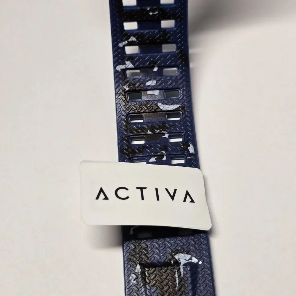 Activa Endurance X Invicta Men's Digital Watch - 54.5mm. Blue Camo (ACW435-003)